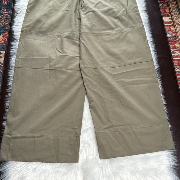 Sweaty Betty Pine Green Refine Rib Wide Leg Pants - Picture 7 of 7